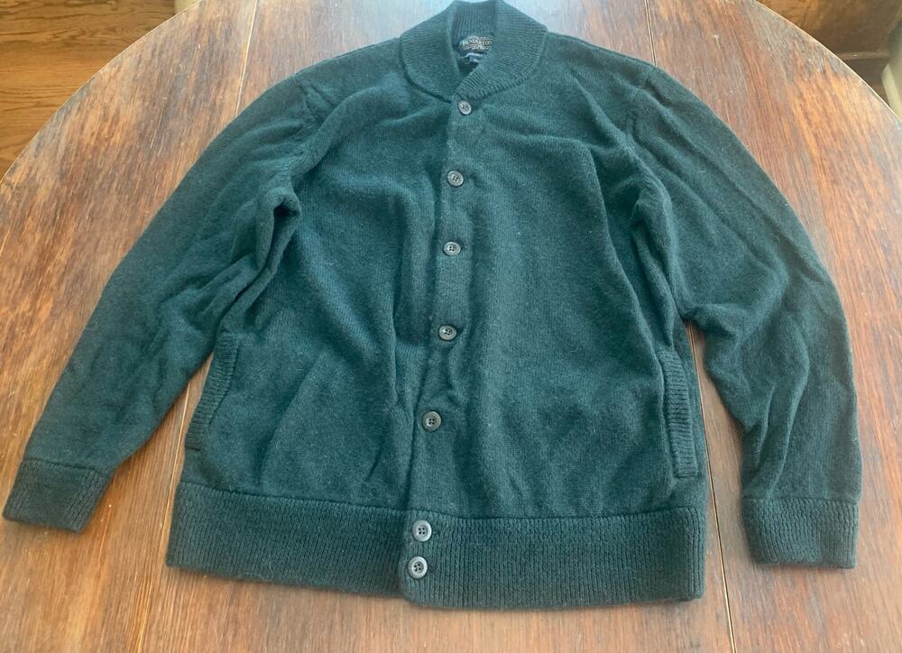 Pendleton green cardigan sweater
